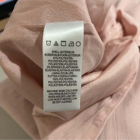 Dress The Population Sandy Sheath Midi Dress Powder Blush Size Small Sleeveless - Picture 5 of 8